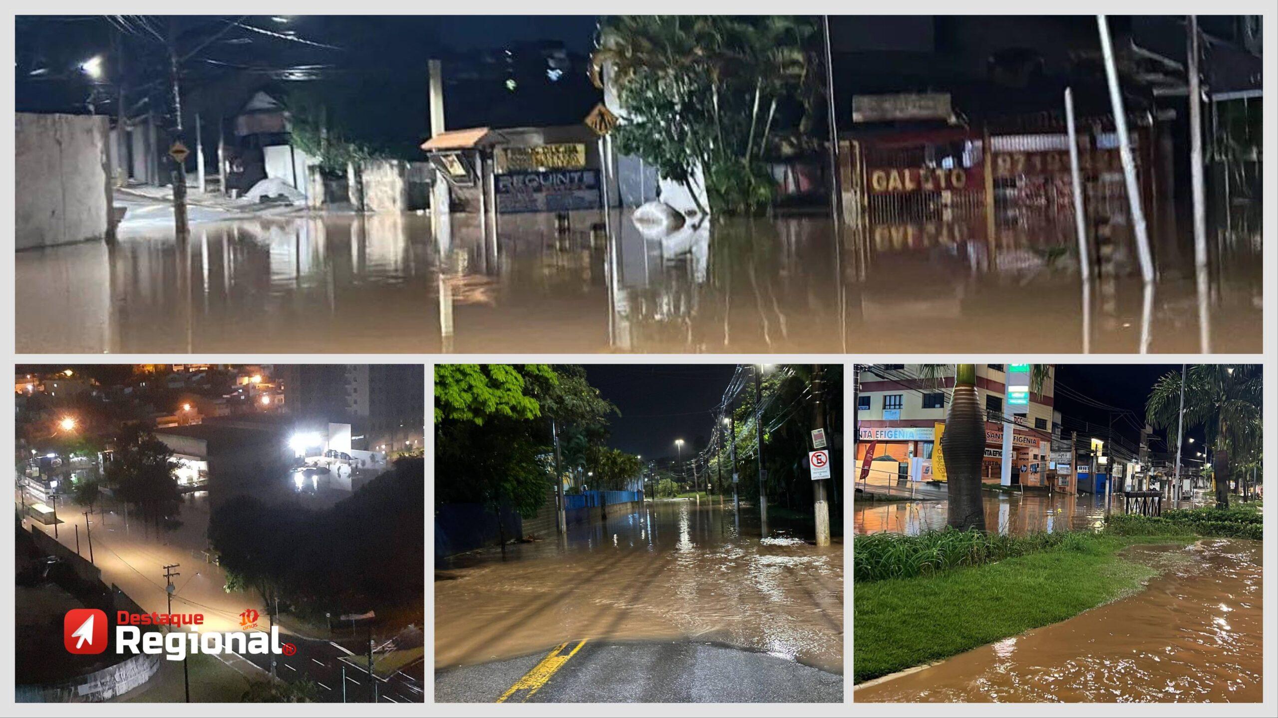 Região é Afetada Por Alagamentos Após Chuva Volumosa