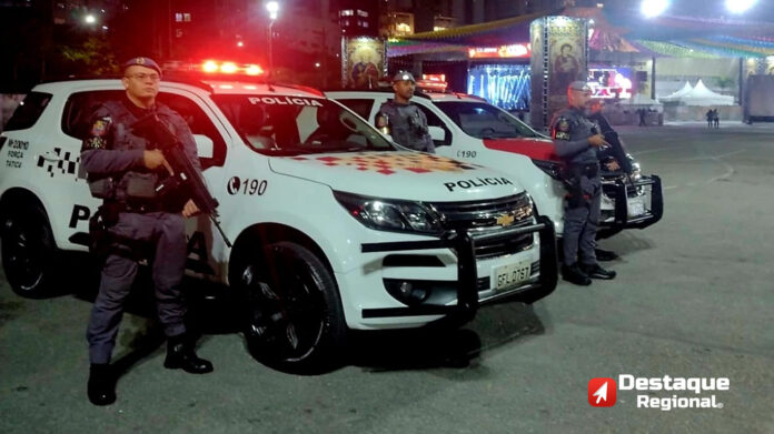 Policiais militares da 2 Cia do 20 BPM. Divulgação PM.